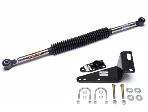 Roadmaster 481300A Exact Center Steering Stabilizer and RBK32 Reflex Bracket with 7/8" U Bolt for Over 22k GVWR