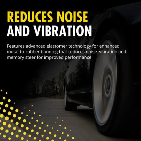 Reduces noise and vibration