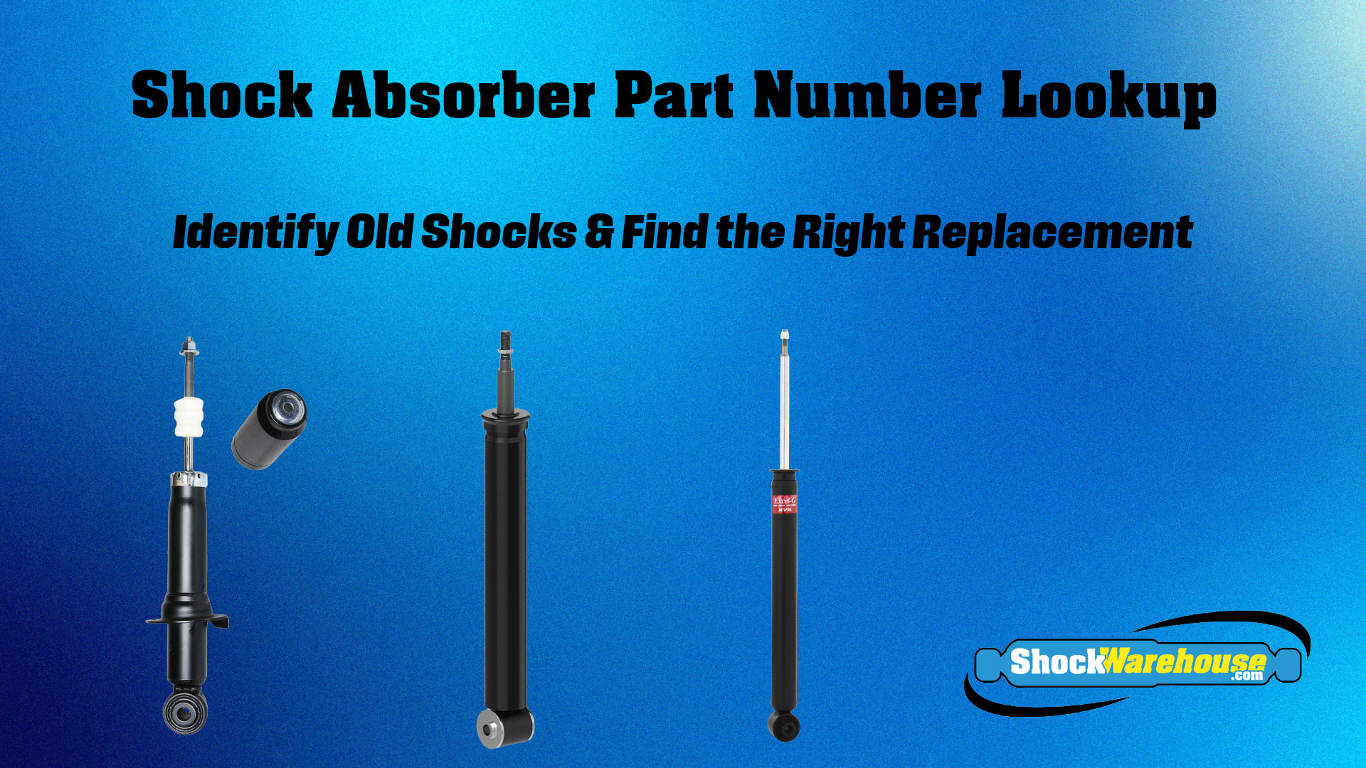 Shock Absorber Part Number Lookup: How to Identify Old Shocks