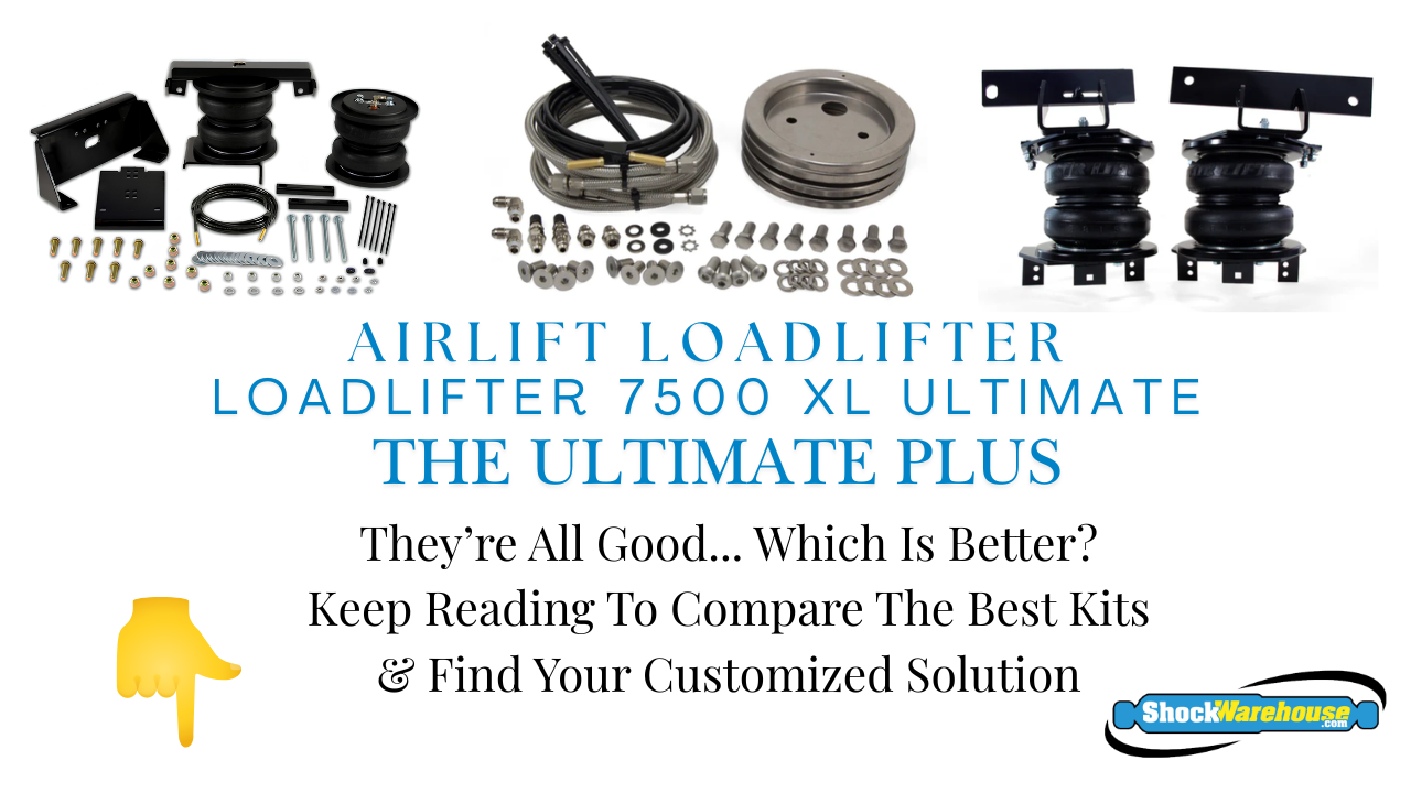 AirLift LoadLifter Guide: 5000, Ultimate Plus, 7500 XL