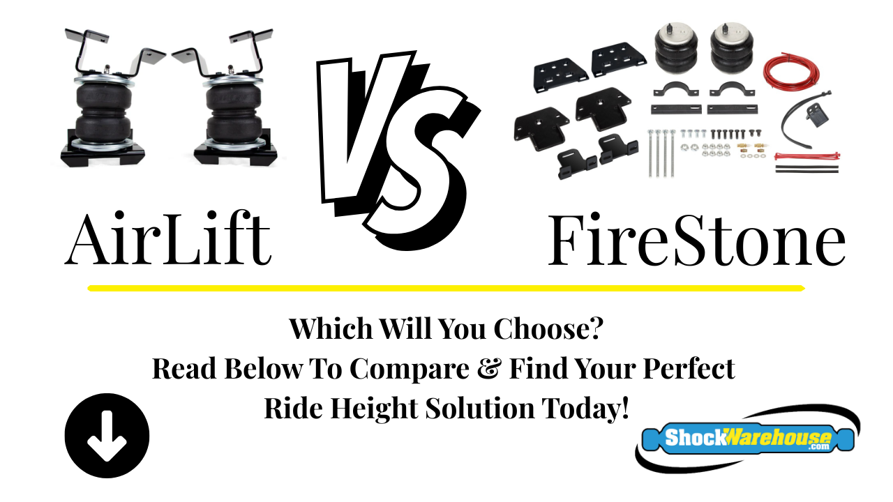 AirLift LoadLifter 5000 vs Firestone Ride-Rite: Which Is Better?