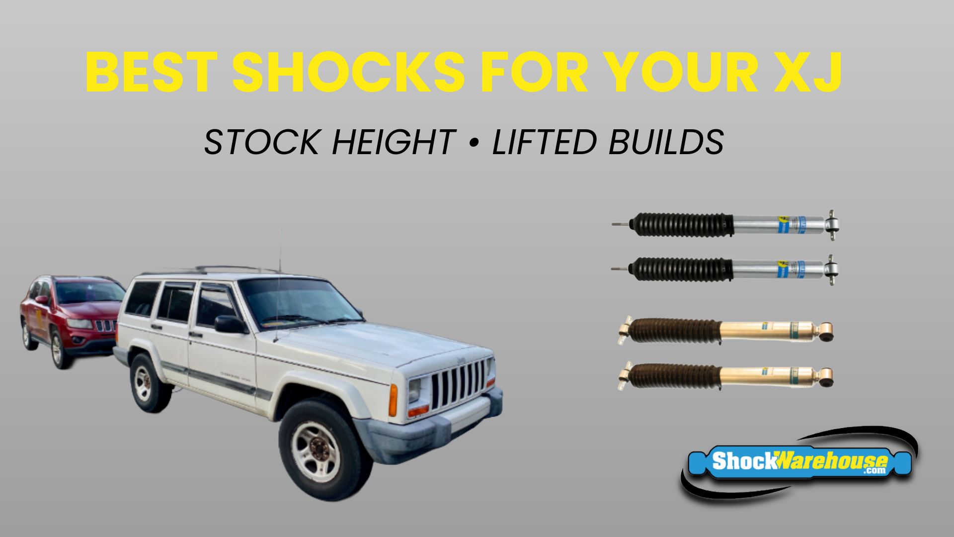 Best Shocks for Jeep Cherokee XJ: Stock Height and Lifted Applications