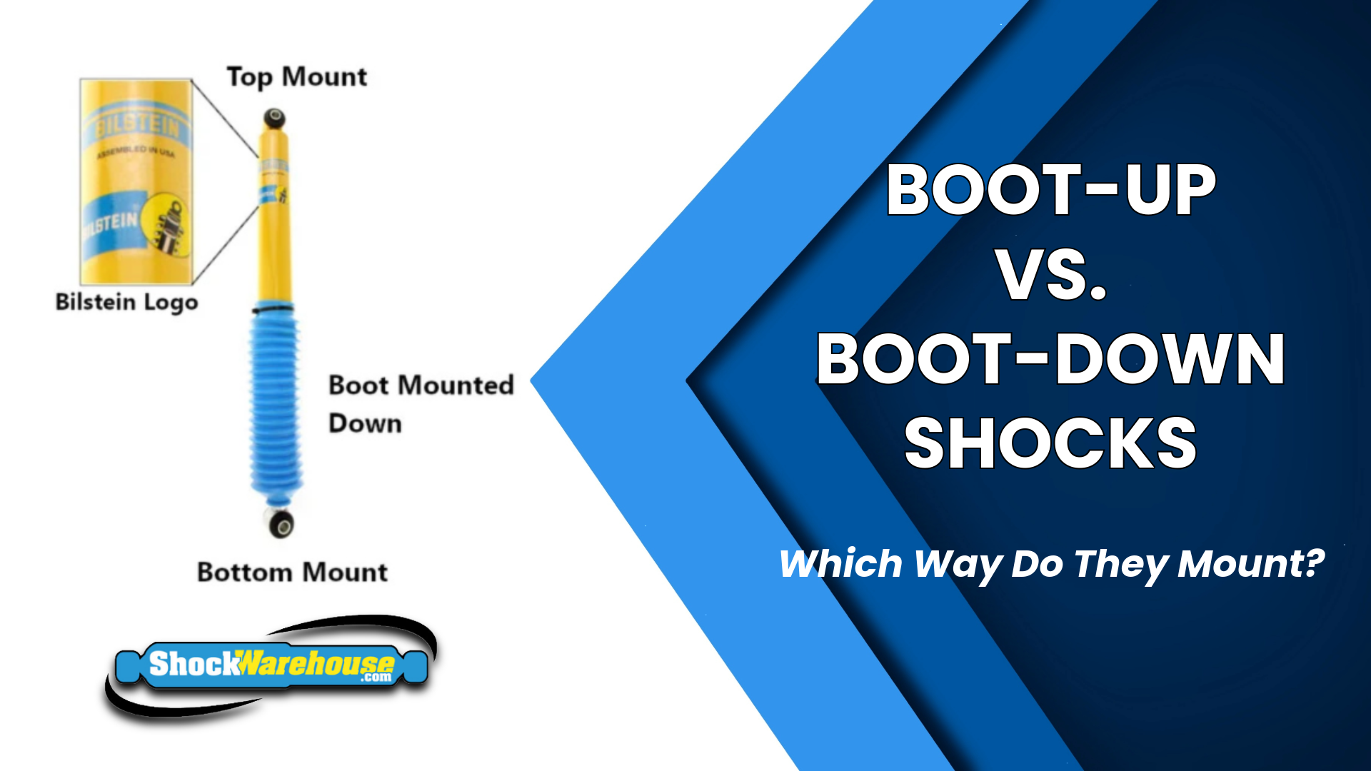 Boot-Up vs. Boot-Down Shocks: Which Way Do They Mount?
