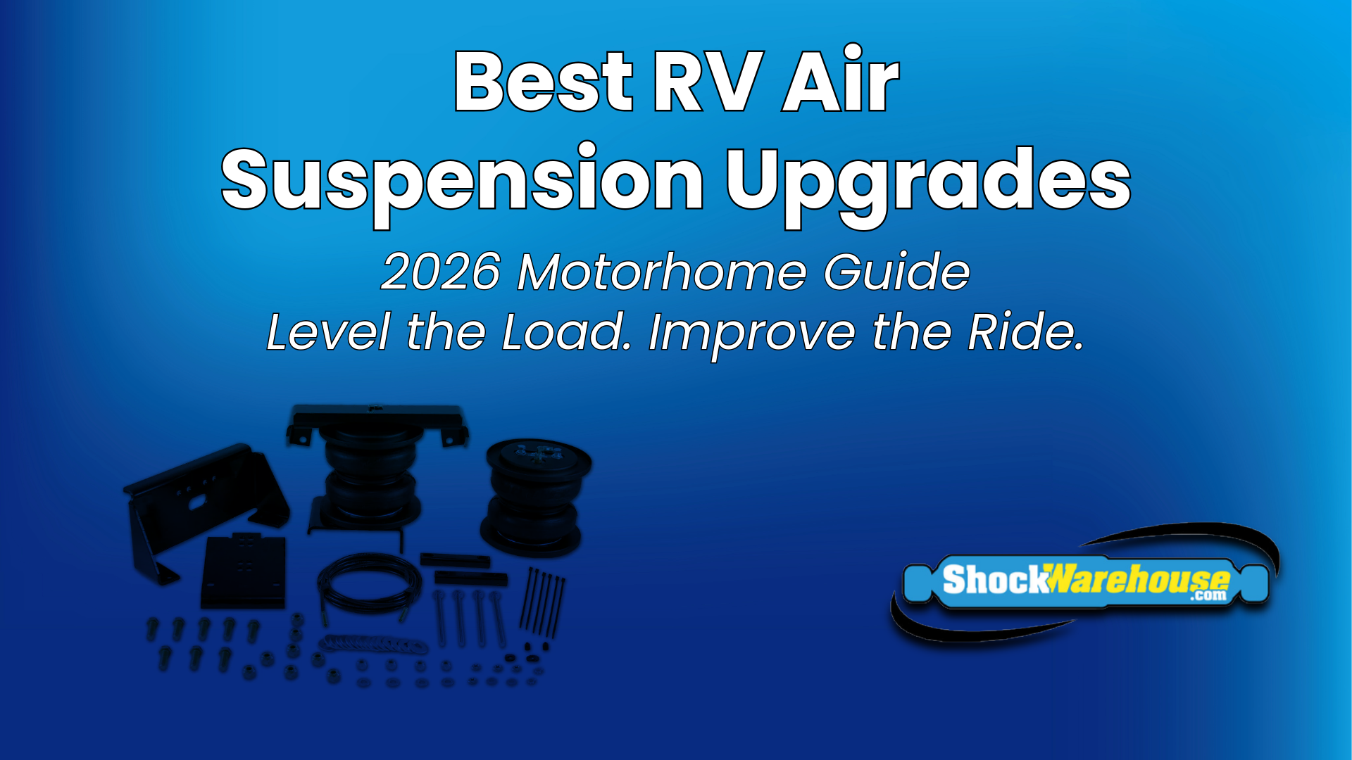 Best Air Suspension Upgrades for RVs and Motorhomes in 2026