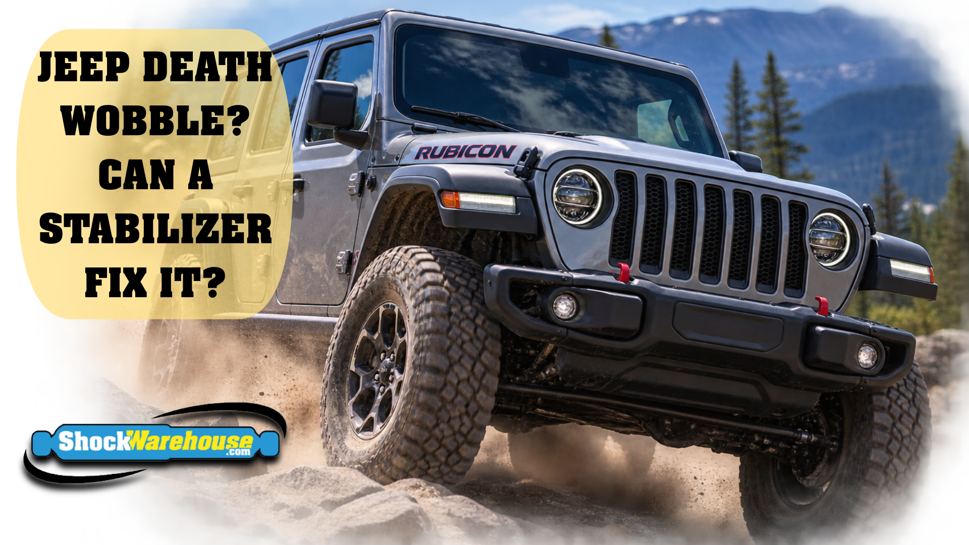 Can a Steering Stabilizer Fix Jeep Death Wobble? What Wrangler Owners Need to Know