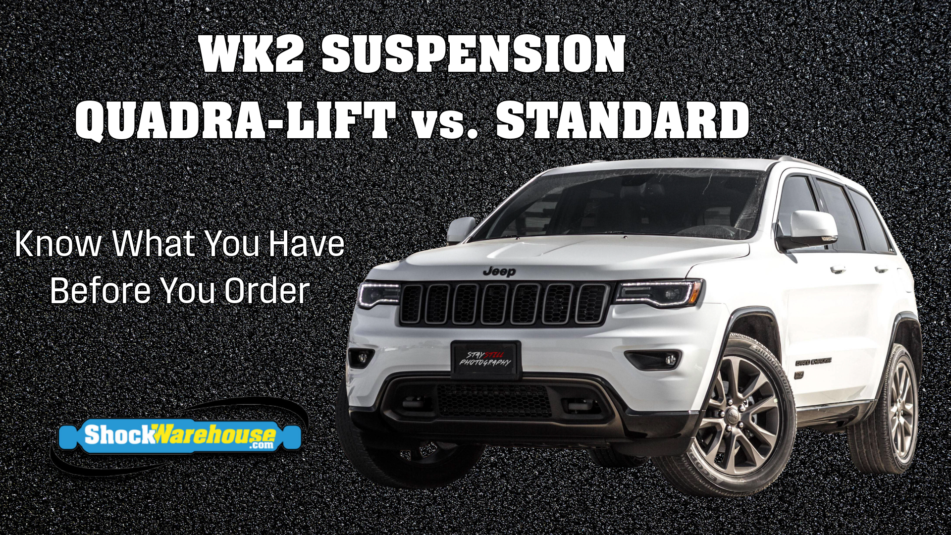 Jeep Grand Cherokee WK2: Quadra-Lift vs. Standard Suspension