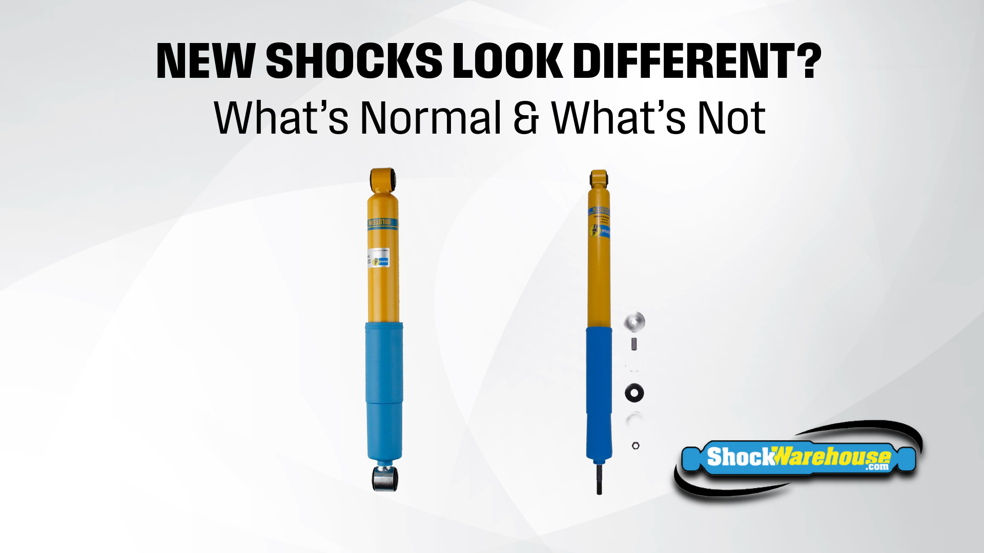 Why Do My Two New Shocks Look Different? A Buyer's Guide to Spotting a Real Problem
