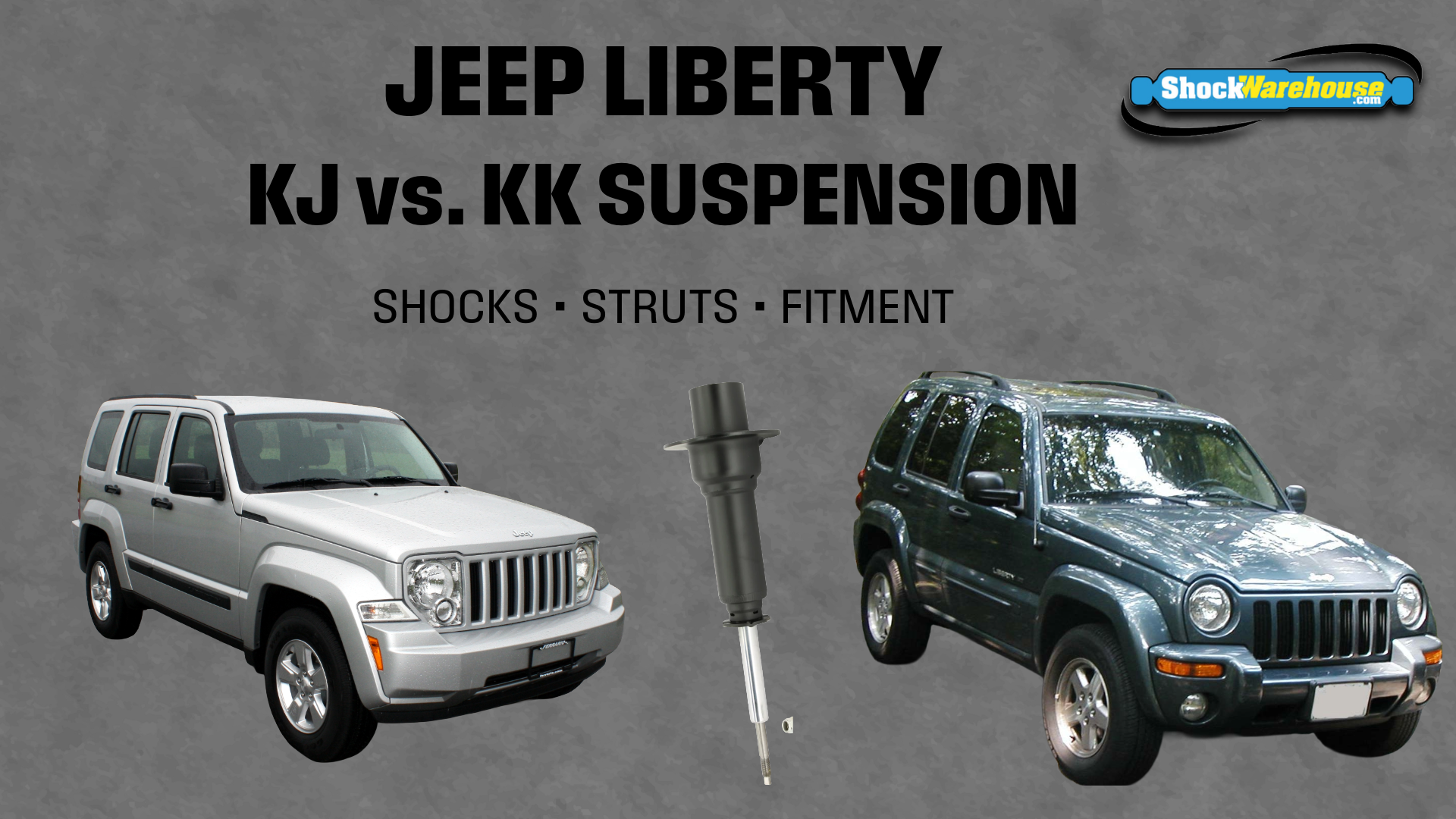Jeep Liberty KJ vs. KK: Choosing the Right Shocks and Struts