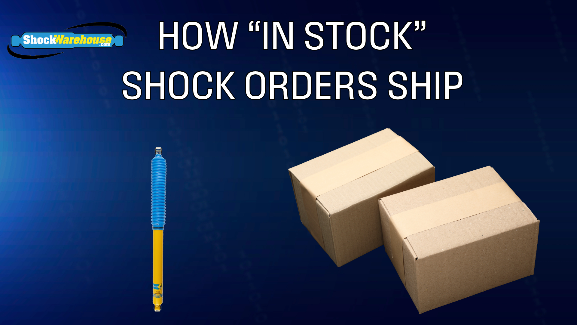 What “In Stock” Really Means When You Order Shocks Online