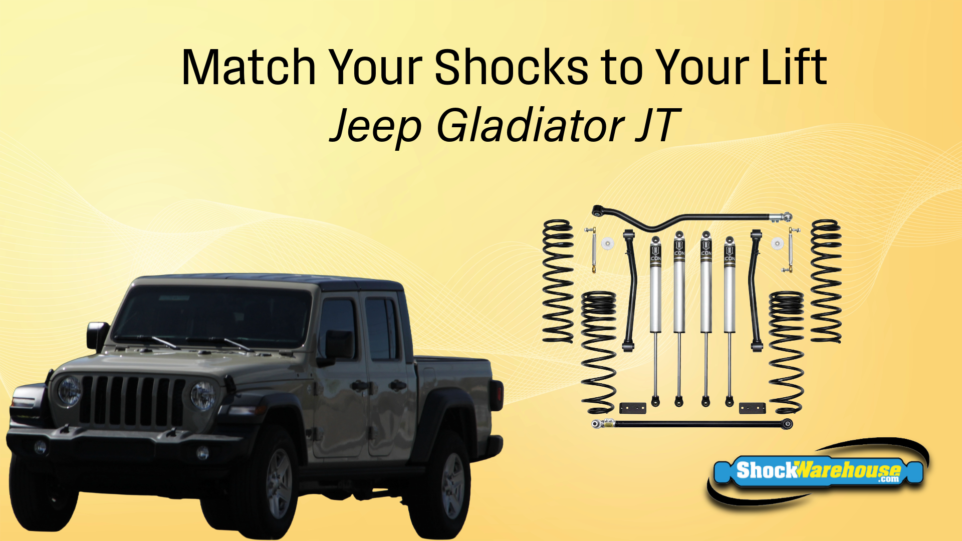 Best Shocks for a Lifted Jeep Gladiator: 2.5-, 3.5-, and 4.5-Inch Lifts