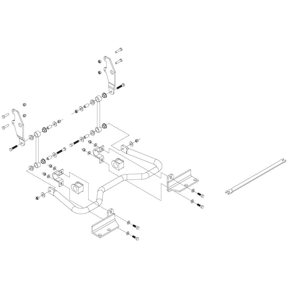 Roadmaster 1109-157 Rear Sway Bar