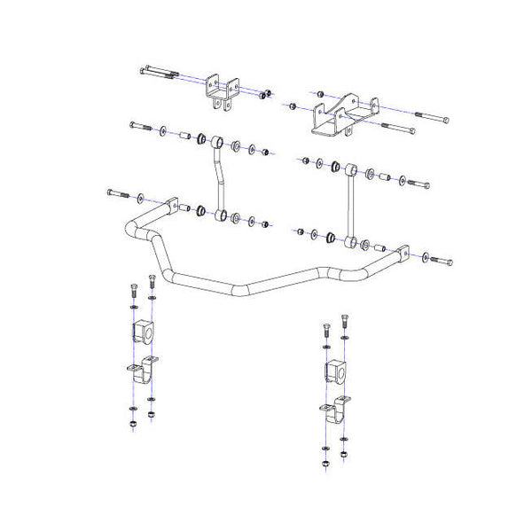 Roadmaster 1129-145 Rear Sway Bar