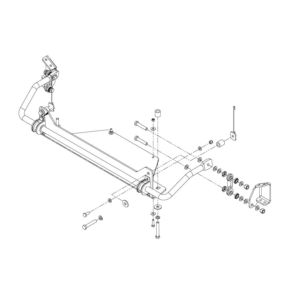 Roadmaster 1209-148 Front Sway Bar Kit
