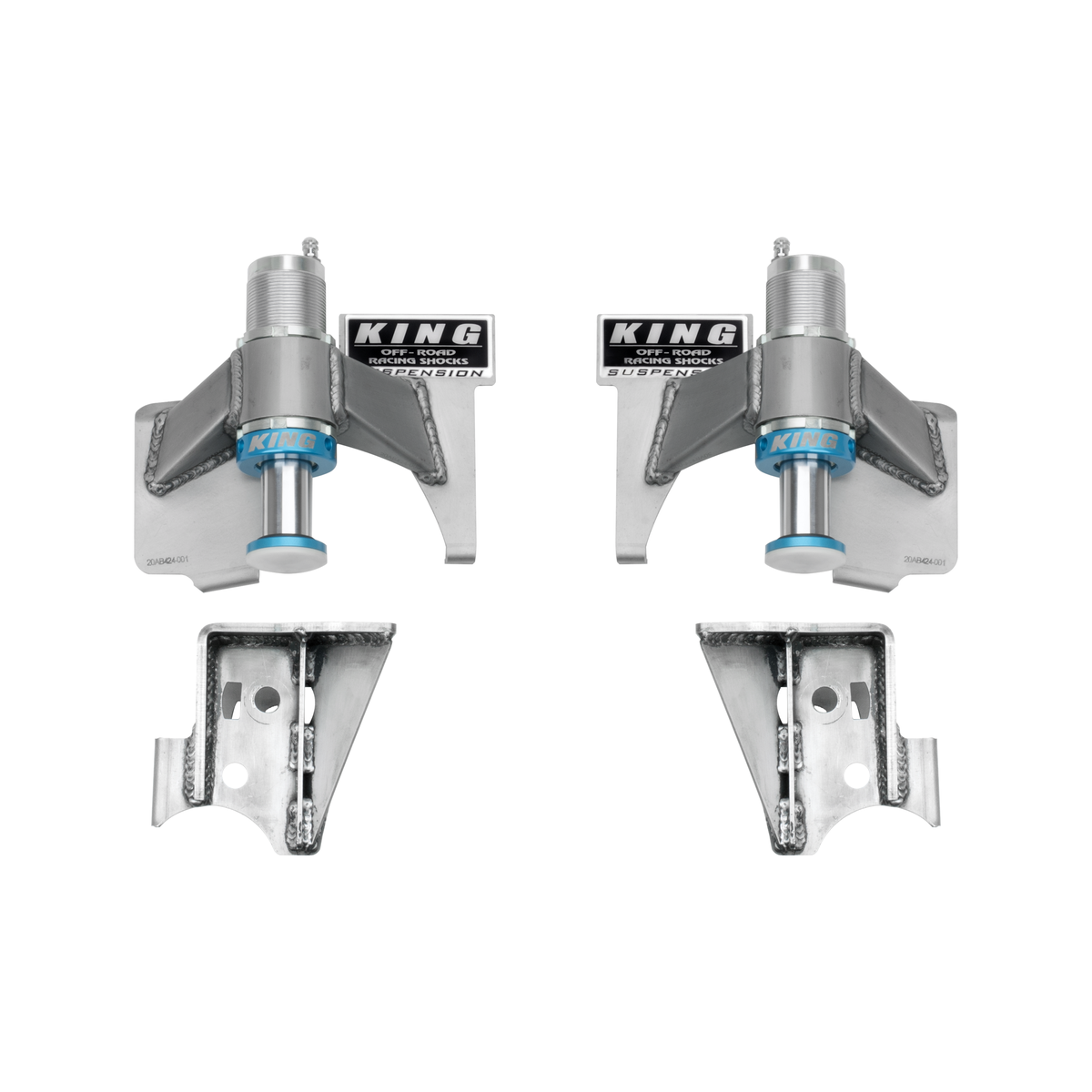 King 20001-151 Rear 2.0 Bump Stops (Pair)