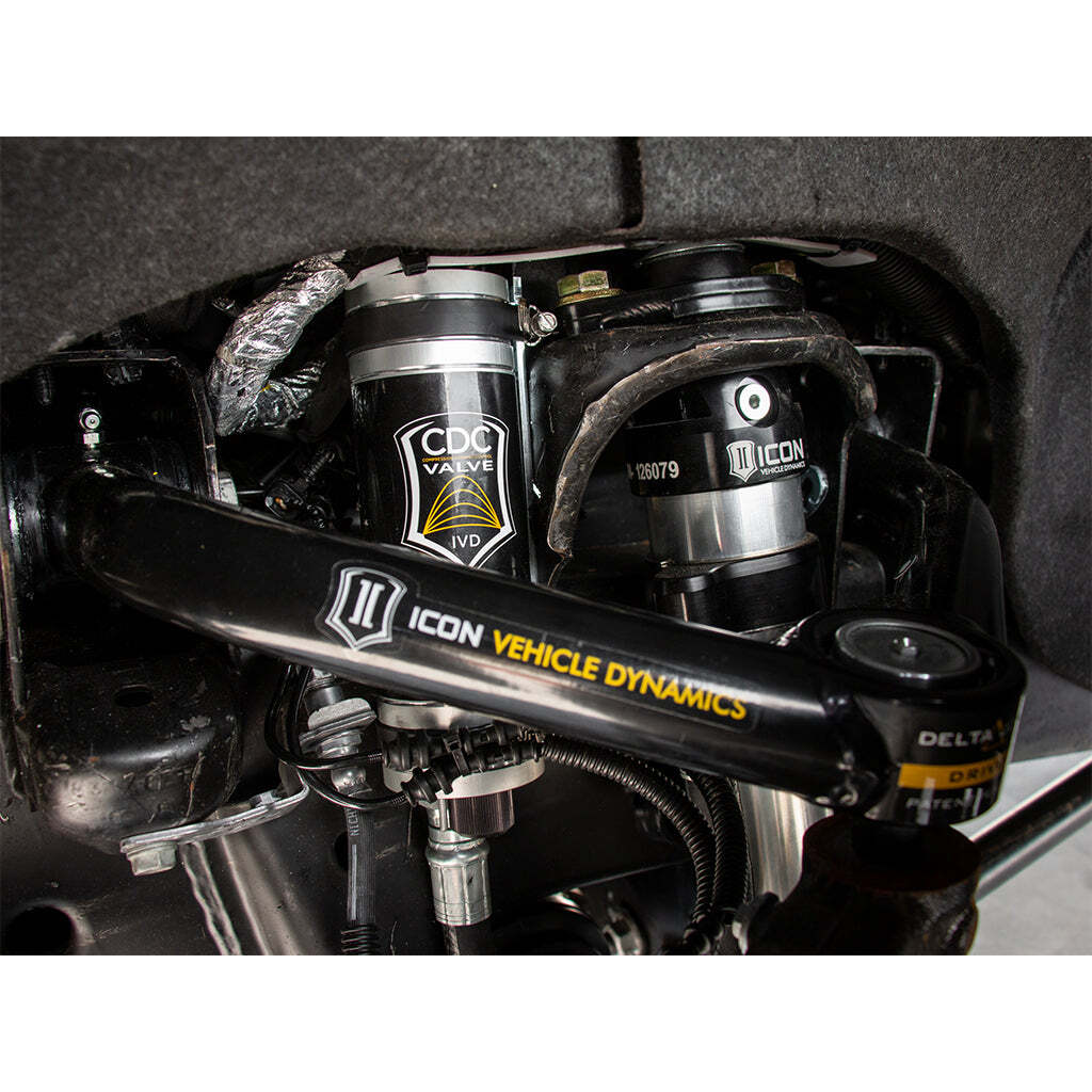 ICON K78353T Stage 3 Suspension System Tubular UCA GM 2500/3500 HD 0-2" Lift