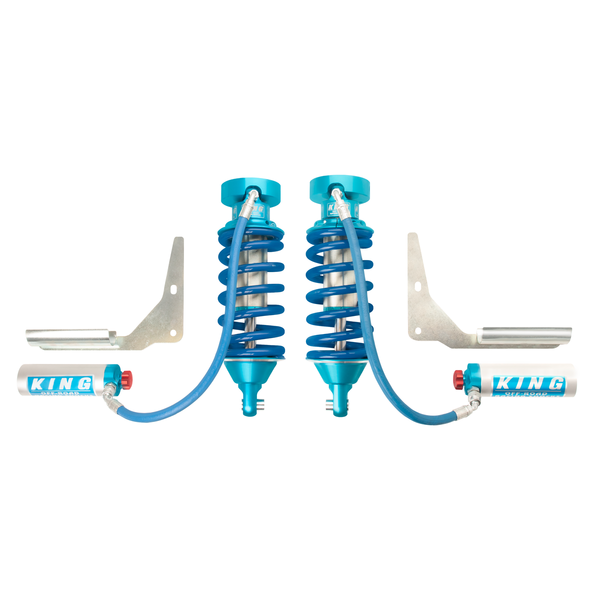 King 25001-111A Front 2.5 Remote Reservoir Coilover w/Adjuster (Pair)