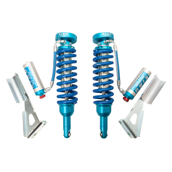 King 25001-119A Front 2.5 Remote Reservoir Coilover w/Adjuster (Pair)