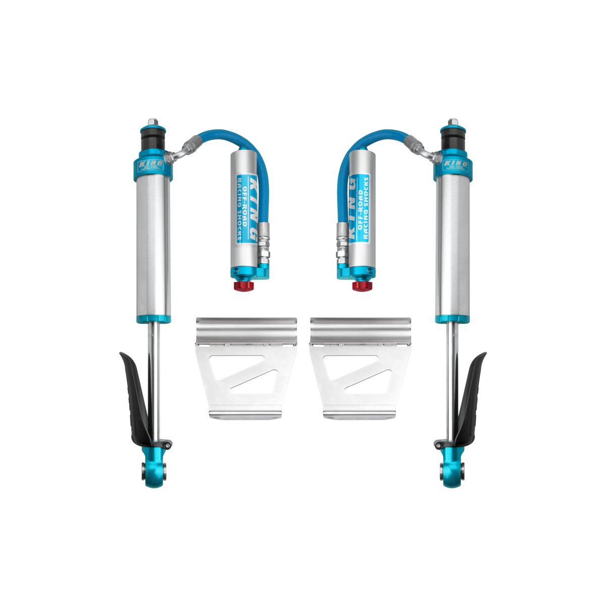 King 25001-125A Rear 2.5 Remote Reservoir Shock w/Adj (Pair)