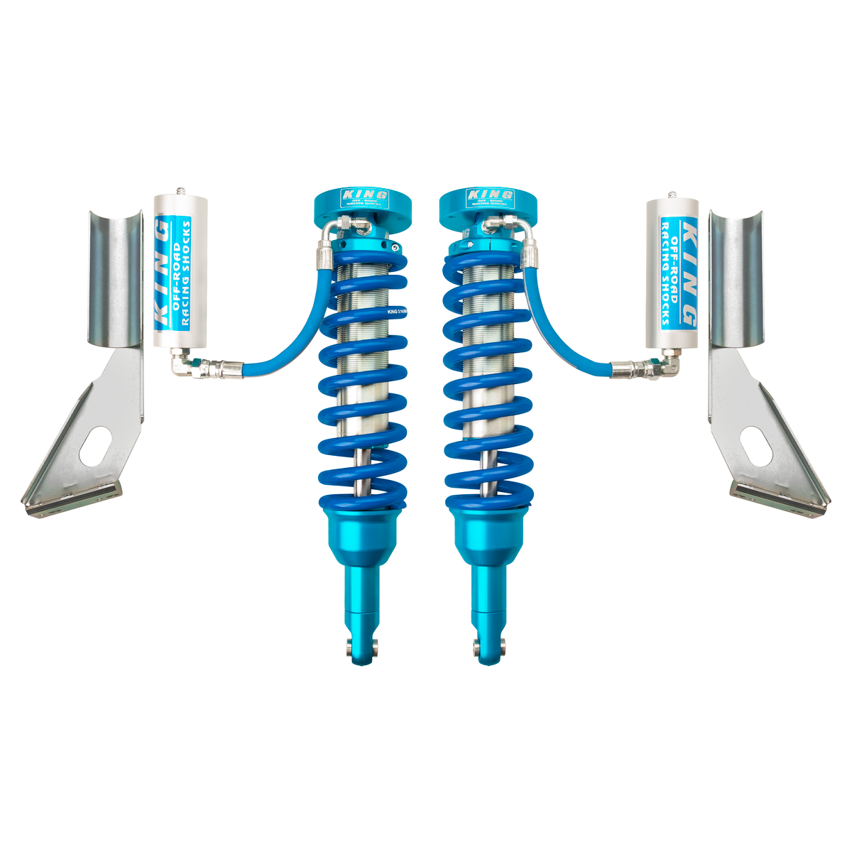 King 25001-133 Front 2.5 Coilover Remote Reservoir Shock (Pair)