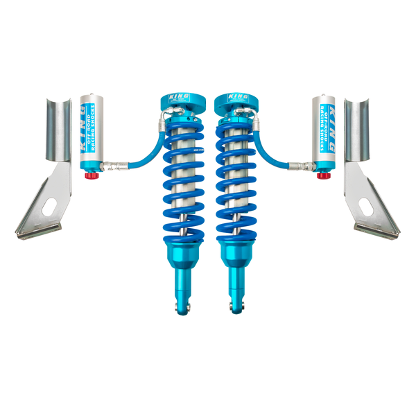 King 25001-133A Front 2.5 Coilover Remote Reservoir Shock w/Adjuster (Pair)