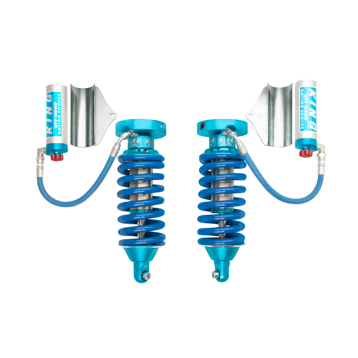 King 25001-139A Front 2.5 Remote Reservoir Coilover w/Adjuster (Pair)