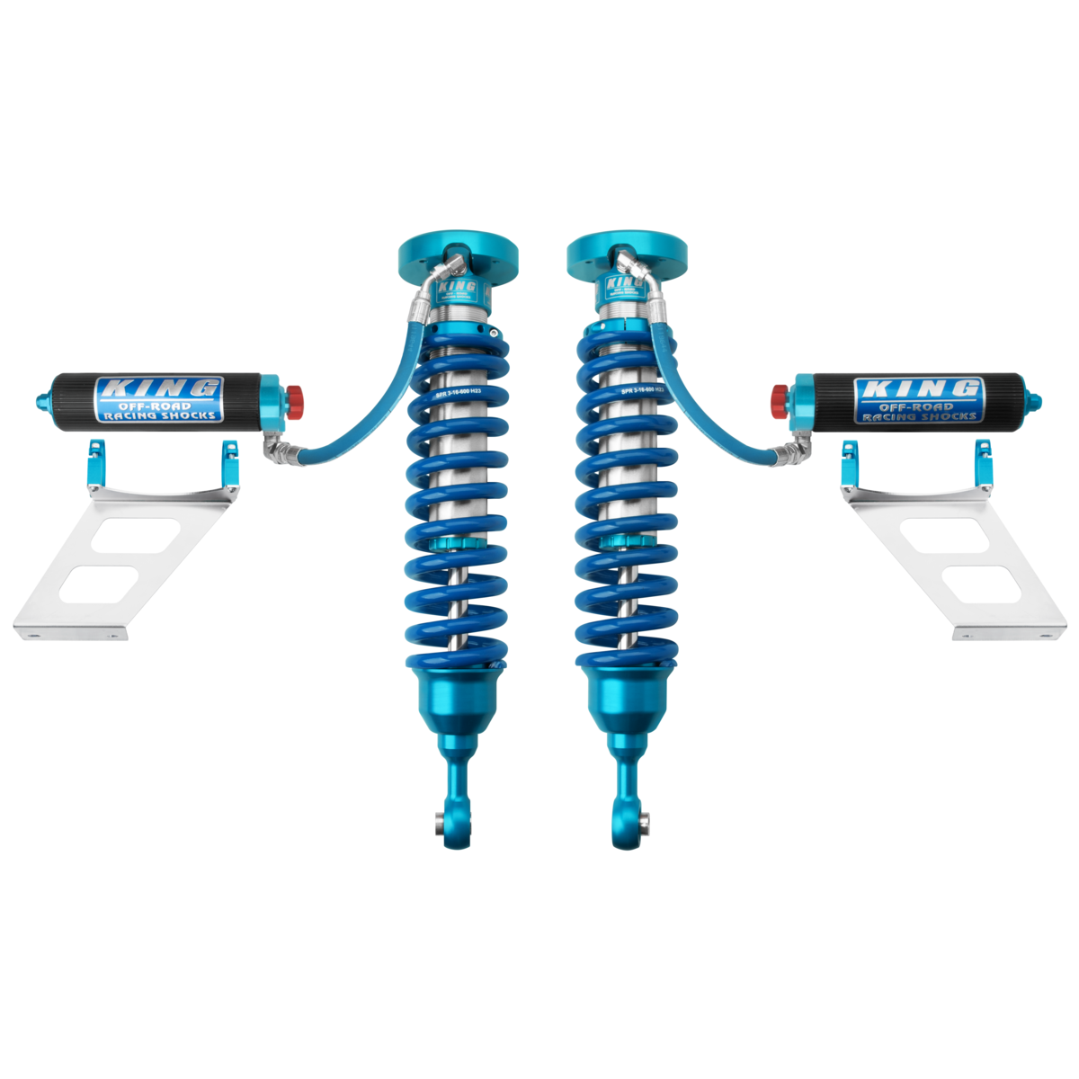 King 25001-143A Front 2.5 Coilover w/Remote Reservoir w/Adjuster (Pair)