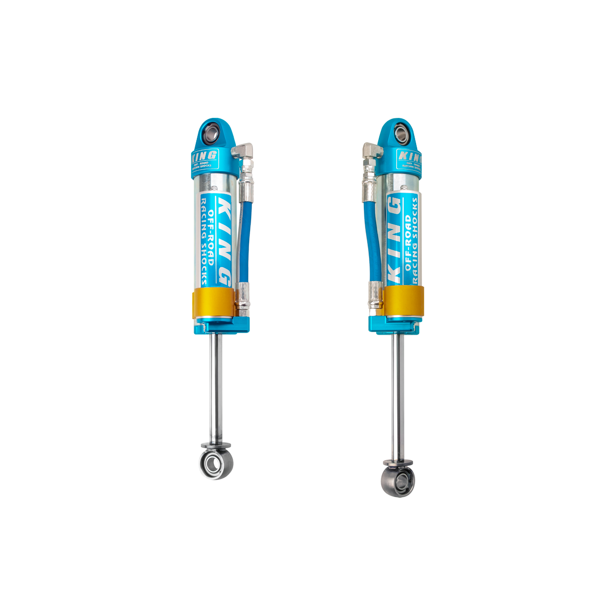 King 25001-153 Rear 2.5 Piggyback Hose Reservoir Shock (Pair)