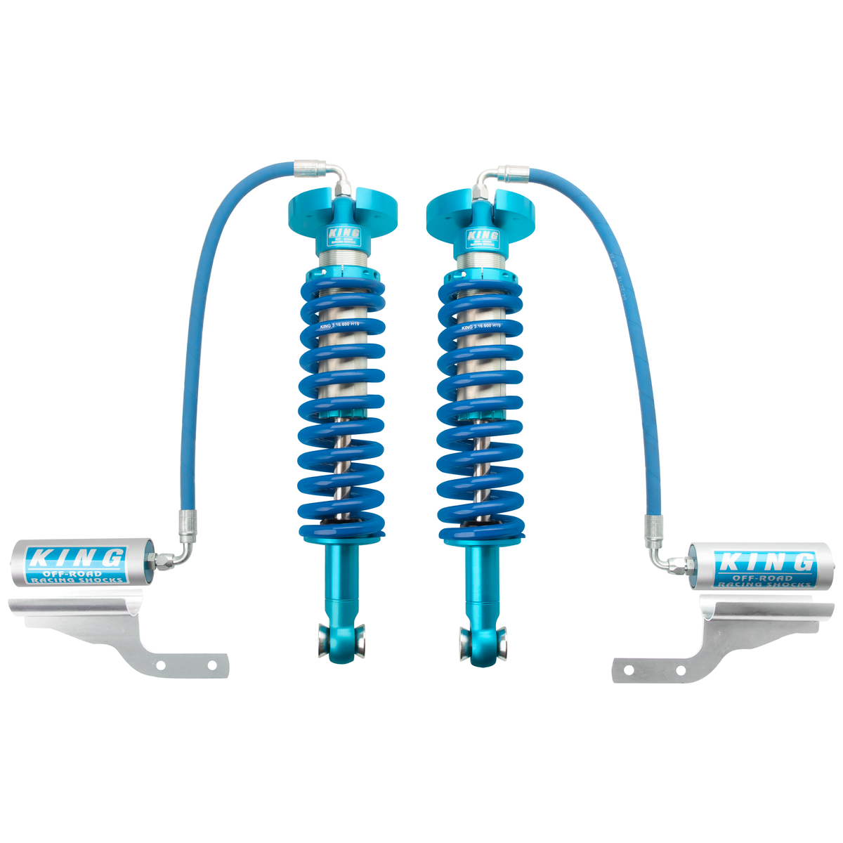 King 25001-167 Front 2.5 Remote Reservoir Coilover (Pair)