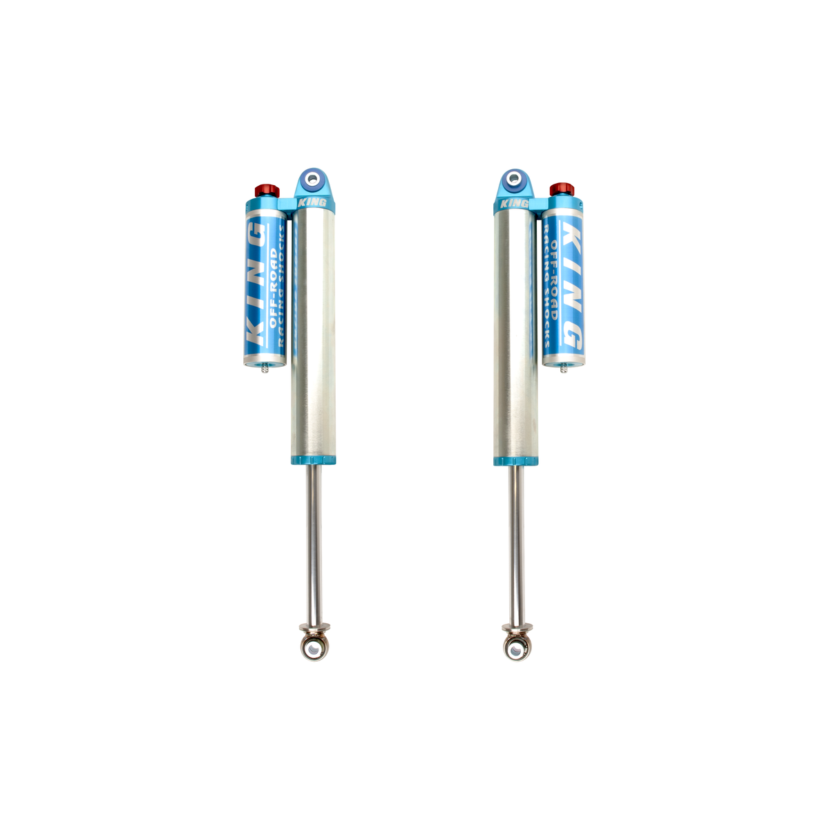 King 25001-169A Rear 2.5 Piggyback Reservoir Shock w/Adjuster (Pair)