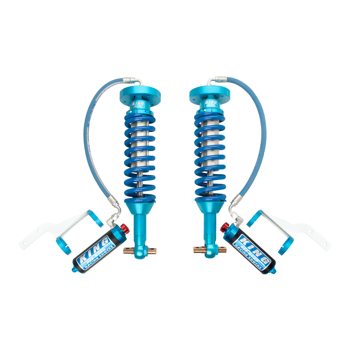 King 25001-182A Front 2.5 Remote Reservoir Coilover (Pair) w/Adjuster (Pair)
