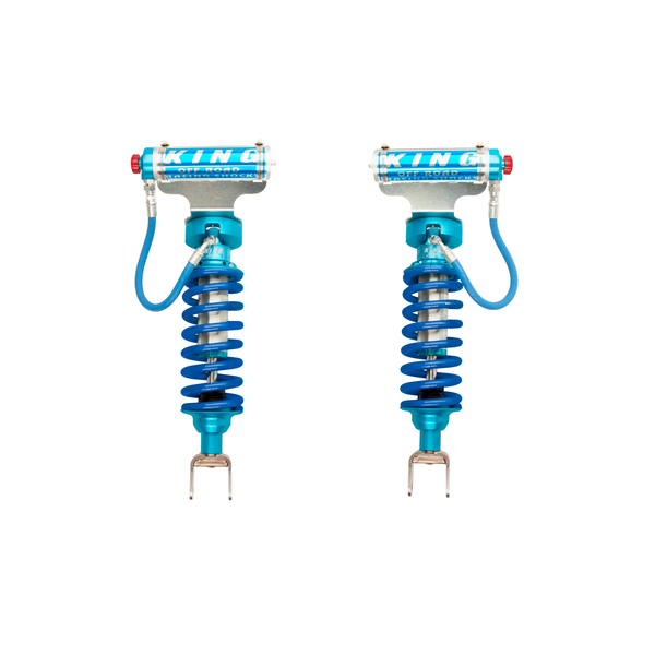 King 25001-207A Front 2.5 Remote Reservoir Coilover w/Adjuster (Pair)