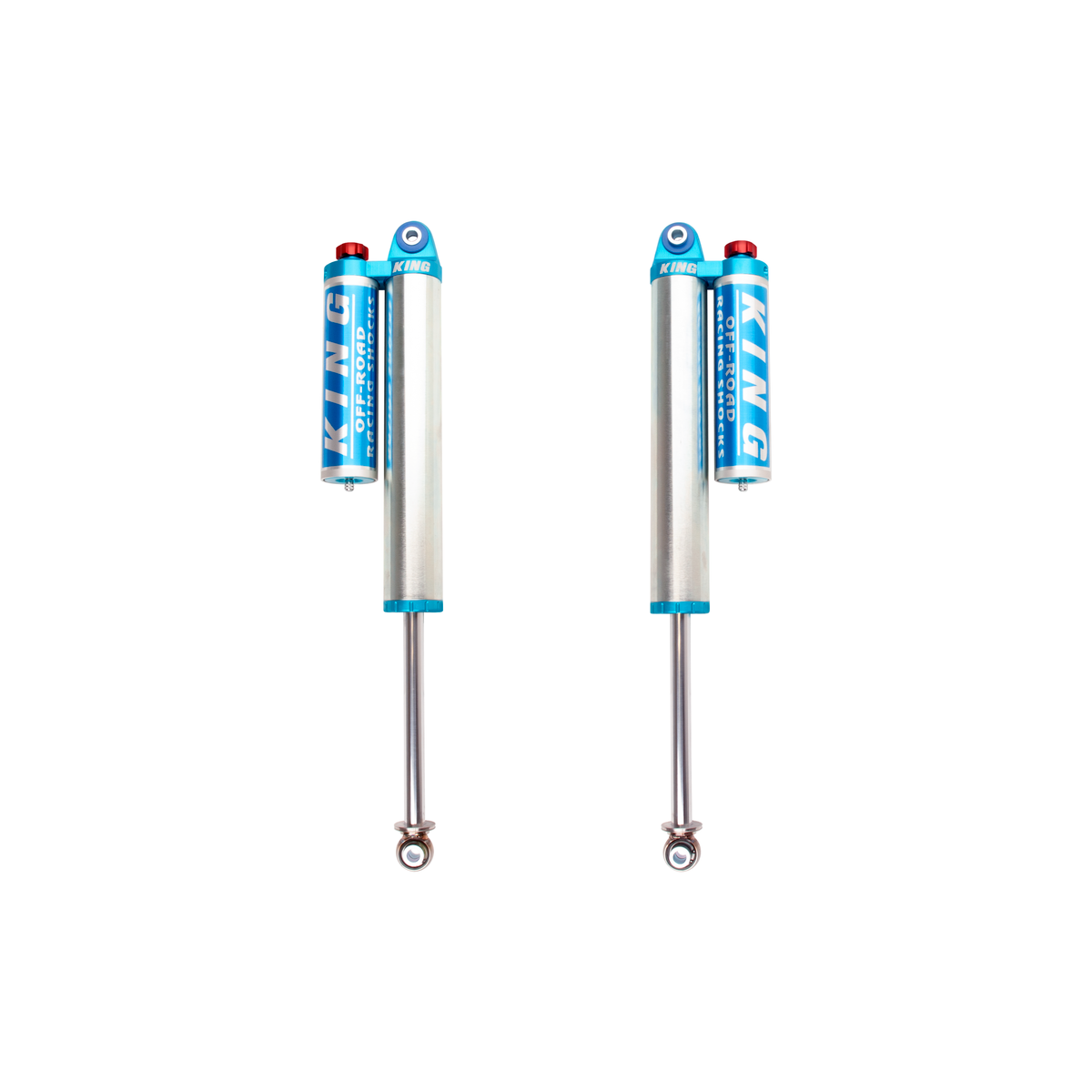 King 25001-208A Rear 2.5 Piggyback Reservoir Shock w/Adjuster (Pair)