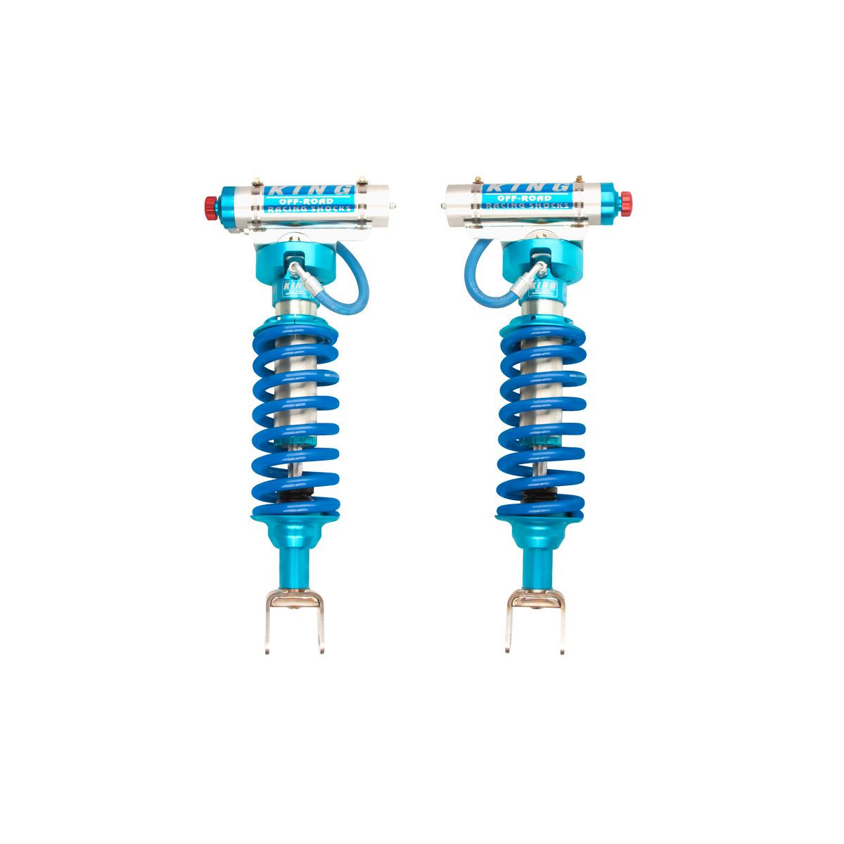 King 25001-209A Front 2.5 Remote Reservoir Coilover w/Adjuster (Pair)
