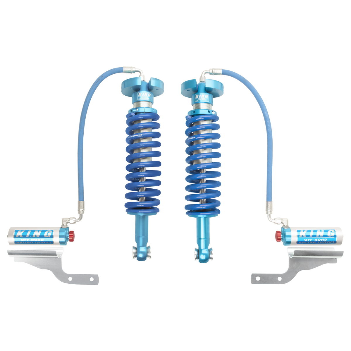 King 25001-213A Front 2.5 Remote Reservoir Coilover w/Adjuster (Pair)