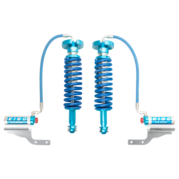 King 25001-213A Front 2.5 Remote Reservoir Coilover w/Adjuster (Pair)