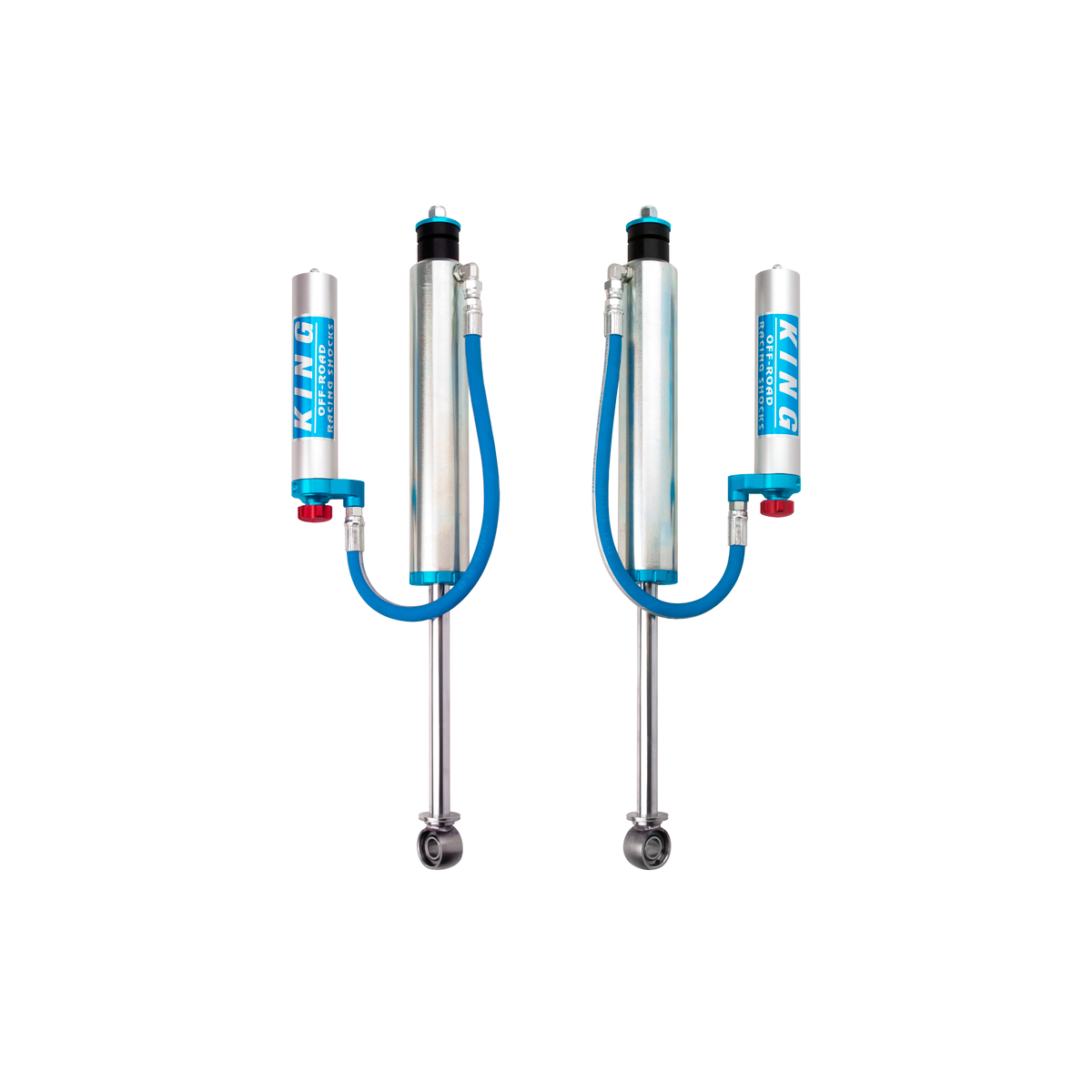 King 25001-258A Rear 2.5 Remote Reservoir Shock w/Adjuster (Pair)