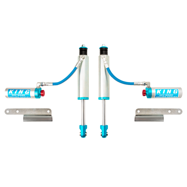 King 25001-259A Front 2.5 Remote Reservoir Shock w/Adjuster (Pair)