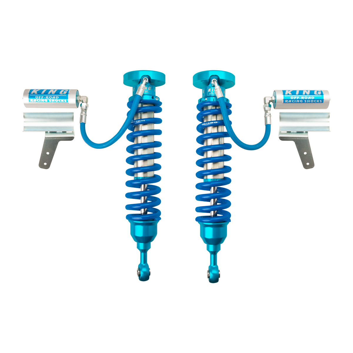 King 25001-266 Front 2.5 Remote Reservoir Coilover (Pair)