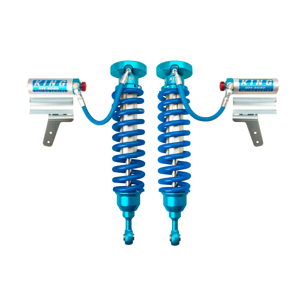 King 25001-266A Front 2.5 Remote Reservoir Coilover w/Adjuster (Pair)