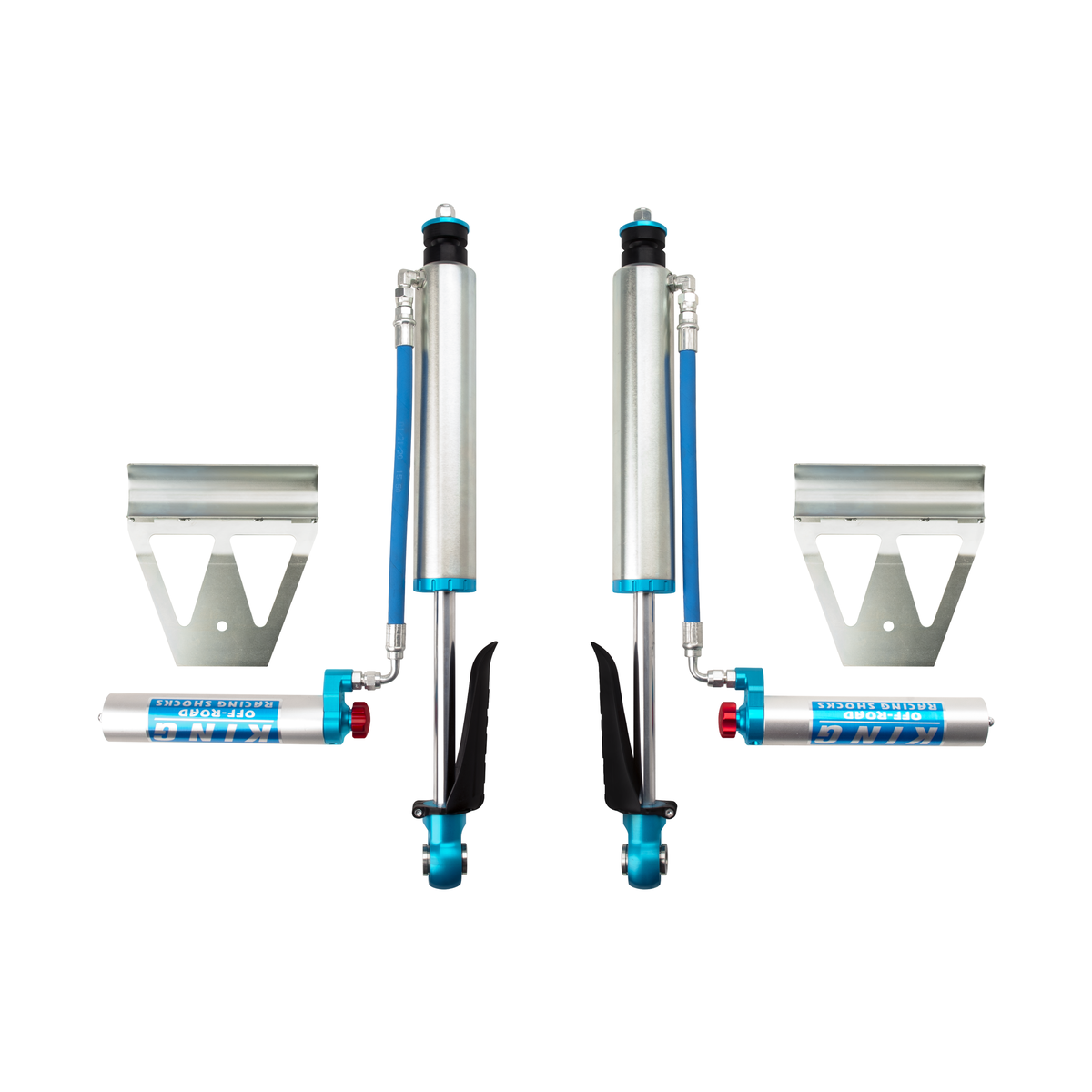 King 25001-267A Rear 2.5 Remote Reservoir Shock w/Adjuster (Pair)