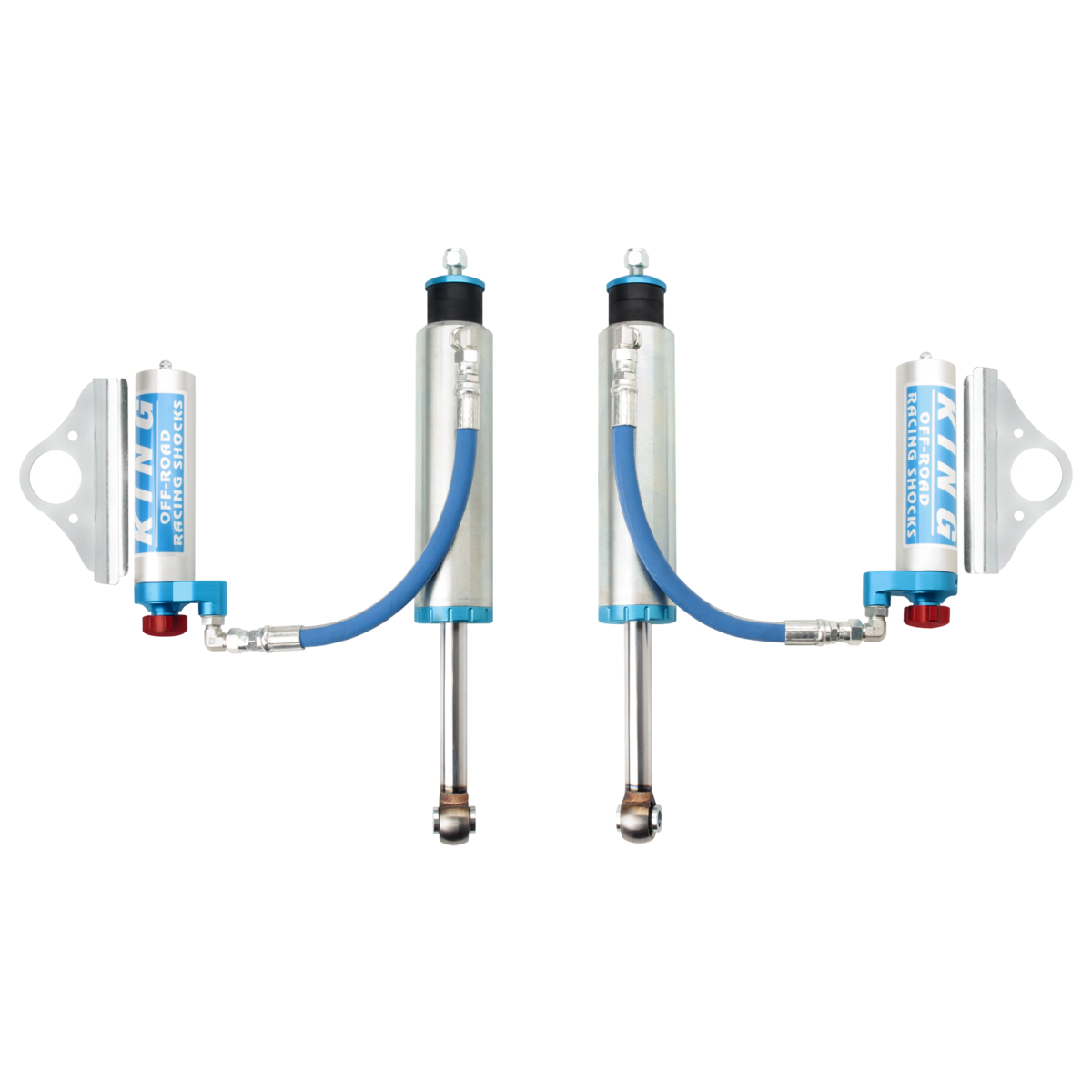 King 25001-270A Front 2.5 Remote Reservoir Shock w/Adjuster (Pair)