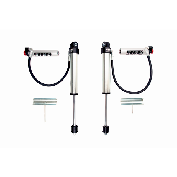 King 25001-300A Front 2.5 Remote Reservoir Shock w/Adjuster (Pair)