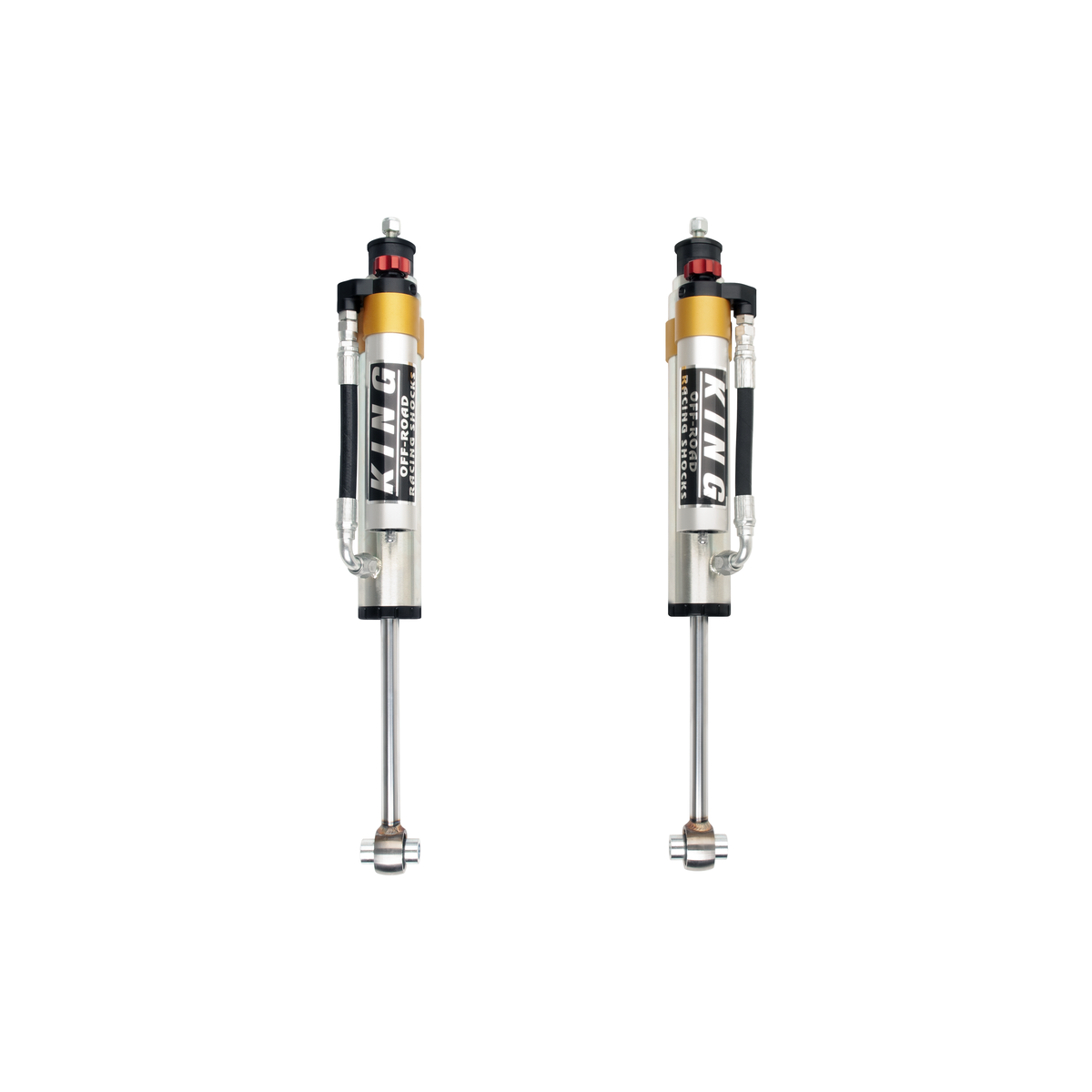 King 25001-301A Rear 2.5 Piggyback Hose Reservoir w/Adjuster (Pair)