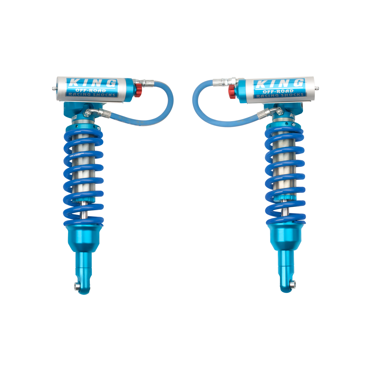 King 25001-307A Front 2.5 Remote Reservoir Coilover w/Adjuster (Pair)