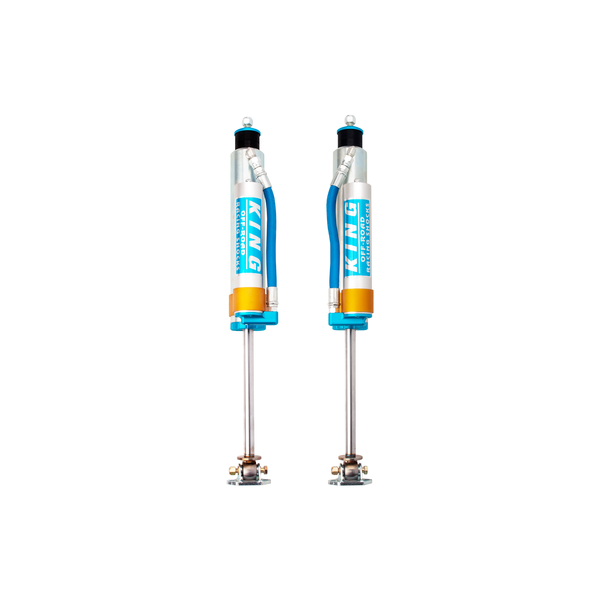 King 25001-313 Front 2.5 Piggyback Hose Res Shock for 5-6in Lift (Pair)