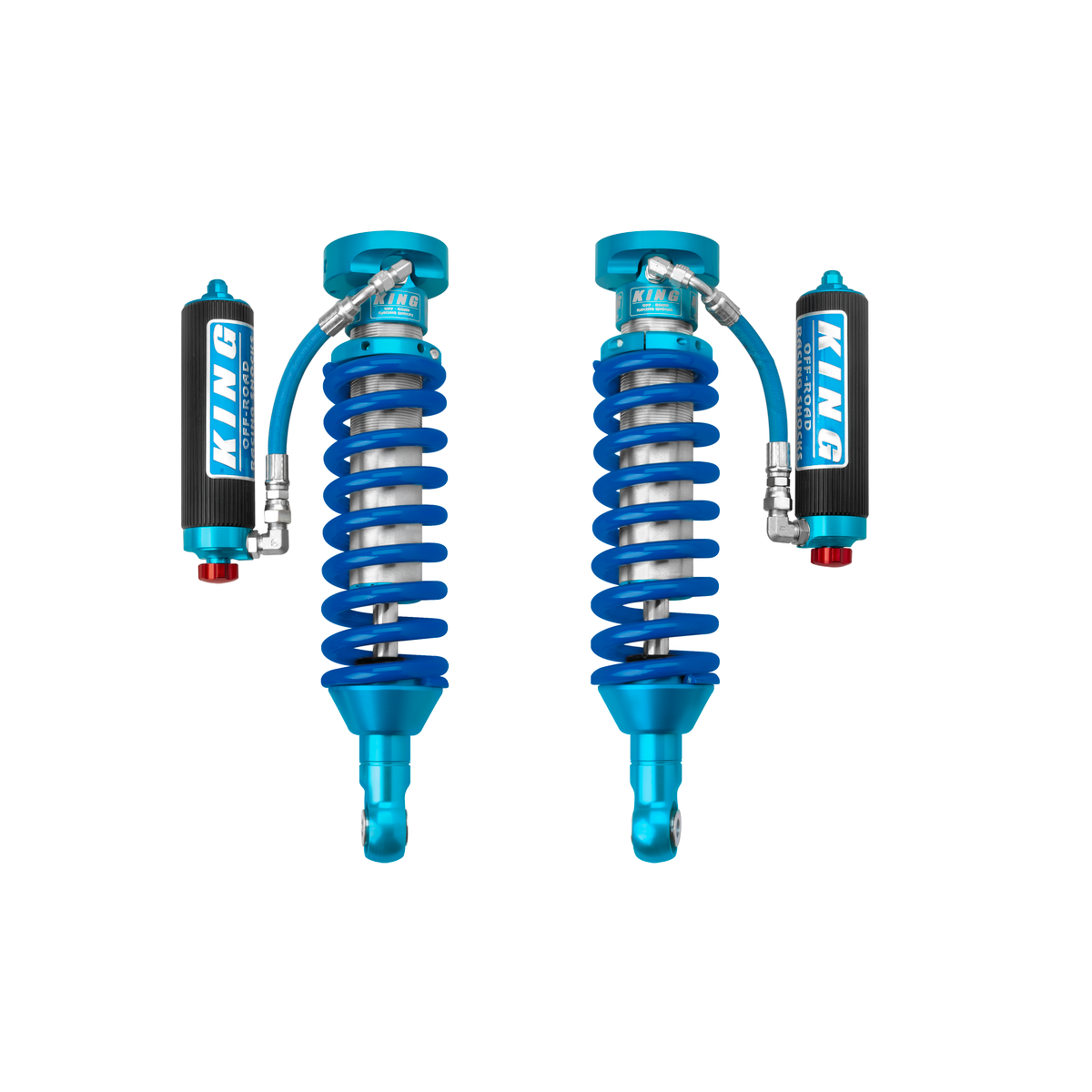 King 25001-315A Front 2.5 Remote Reservoir Coilover w/Adjuster (Pair)