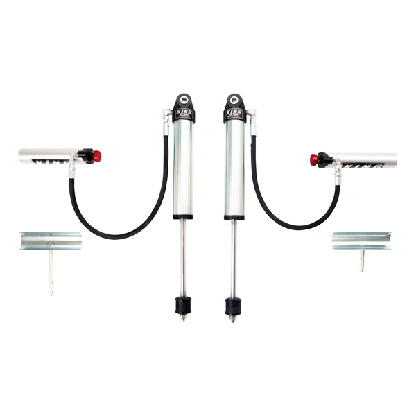 King 25001-319A Front 2.5 Remote Reservoir Shock w/Adjuster (Pair)