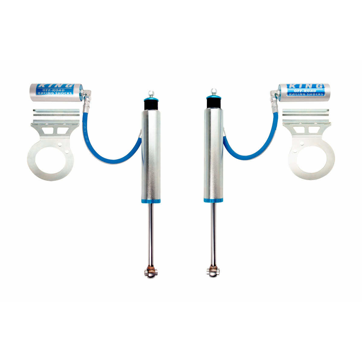King 25001-327 Front 2.5 Piggyback Hose Shock (Pair)