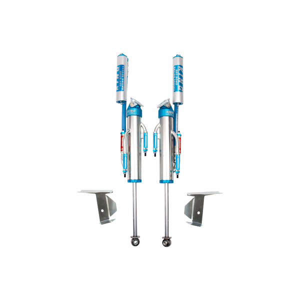 King 25001-346 Rear 2.5 Hose Remote Bypass Shocks 3-5in Lift (Pair)