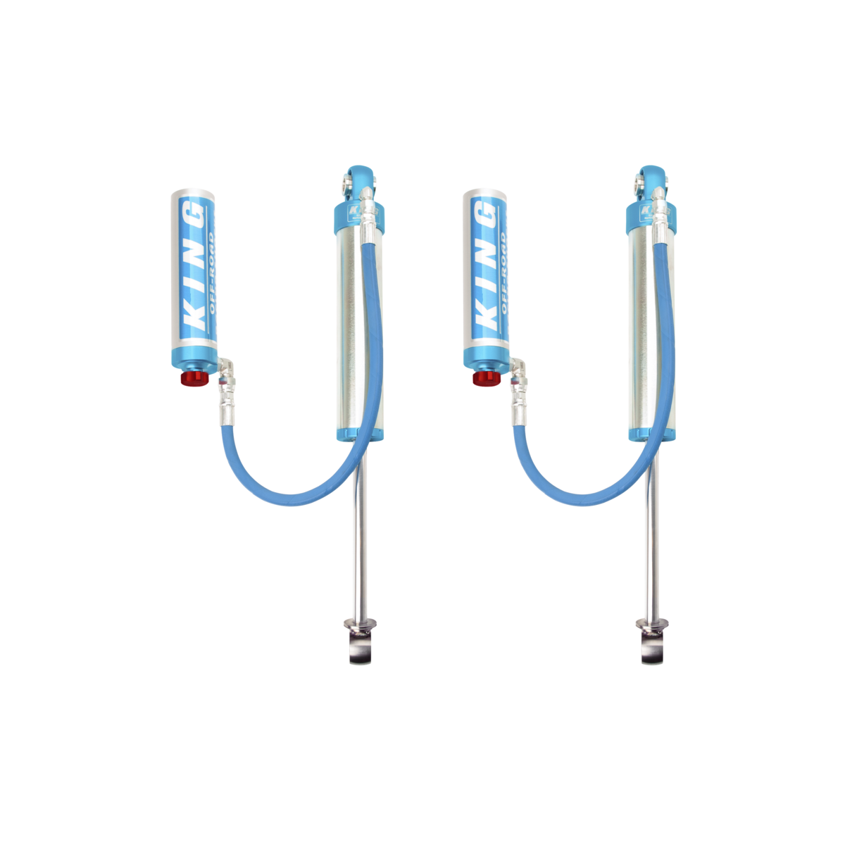 King 25001-364A Rear 2.5 Remote Reservoir Shock w/Adjuster (Pair)